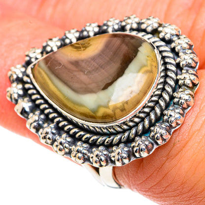 Willow Creek Jasper Rings handcrafted by Ana Silver Co - RING82476