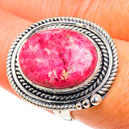 Thulite Rings handcrafted by Ana Silver Co - RING82480