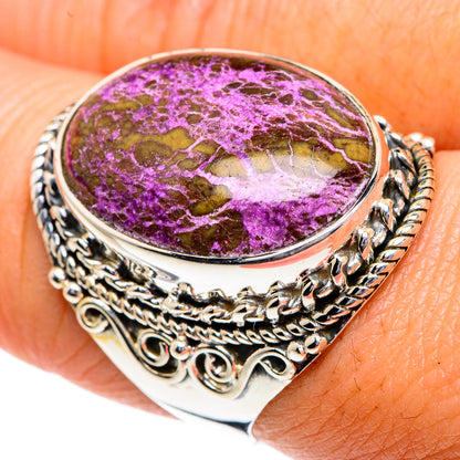 Stichtite Rings handcrafted by Ana Silver Co - RING82482