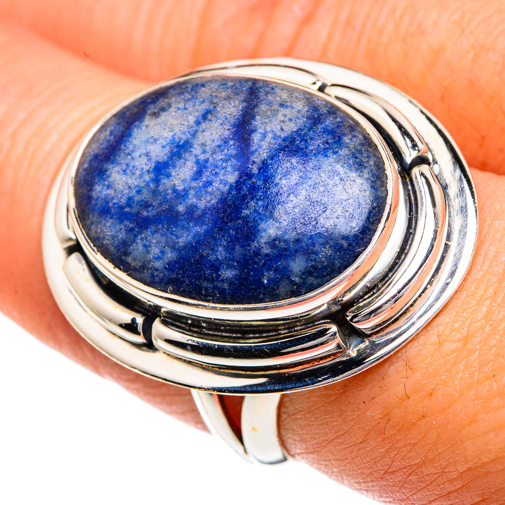 Sodalite Rings handcrafted by Ana Silver Co - RING82512
