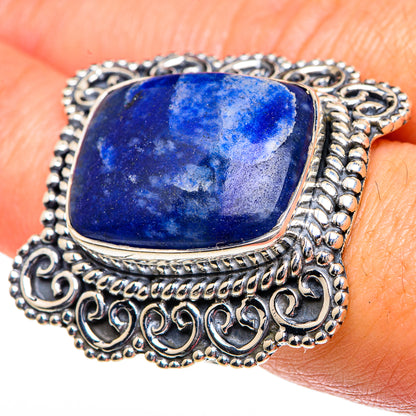 Sodalite Rings handcrafted by Ana Silver Co - RING82514