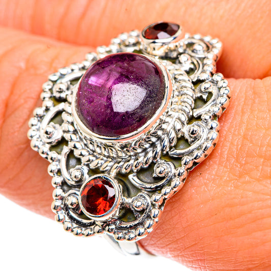 Star Ruby Rings handcrafted by Ana Silver Co - RING82524