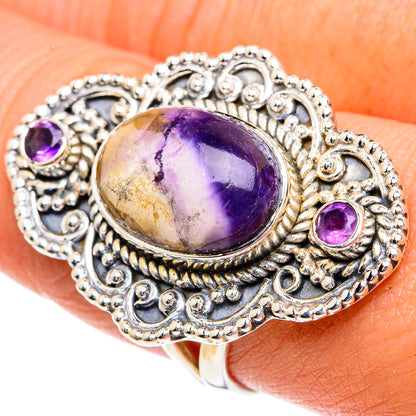 Tiffany Stone Rings handcrafted by Ana Silver Co - RING82525