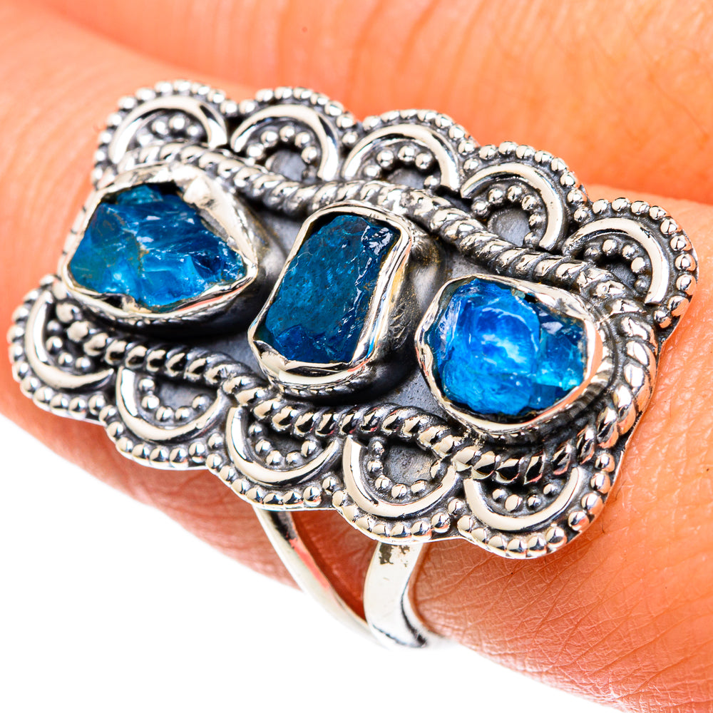 Apatite Rings handcrafted by Ana Silver Co - RING82537