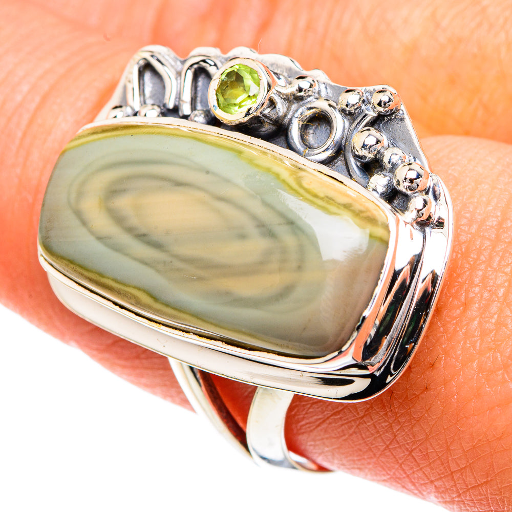 Willow Creek Jasper Rings handcrafted by Ana Silver Co - RING82545