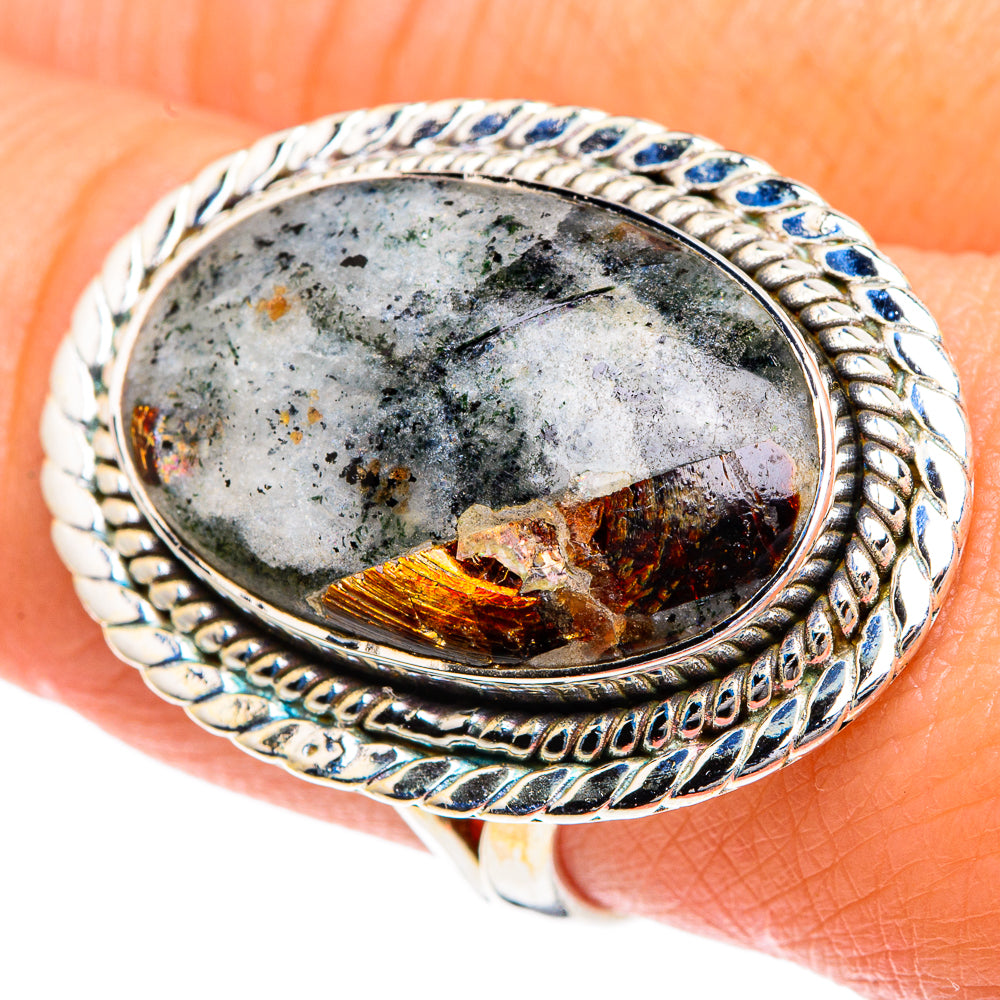 Astrophyllite Rings handcrafted by Ana Silver Co - RING82547