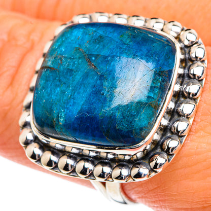 Chrysocolla Rings handcrafted by Ana Silver Co - RING82572