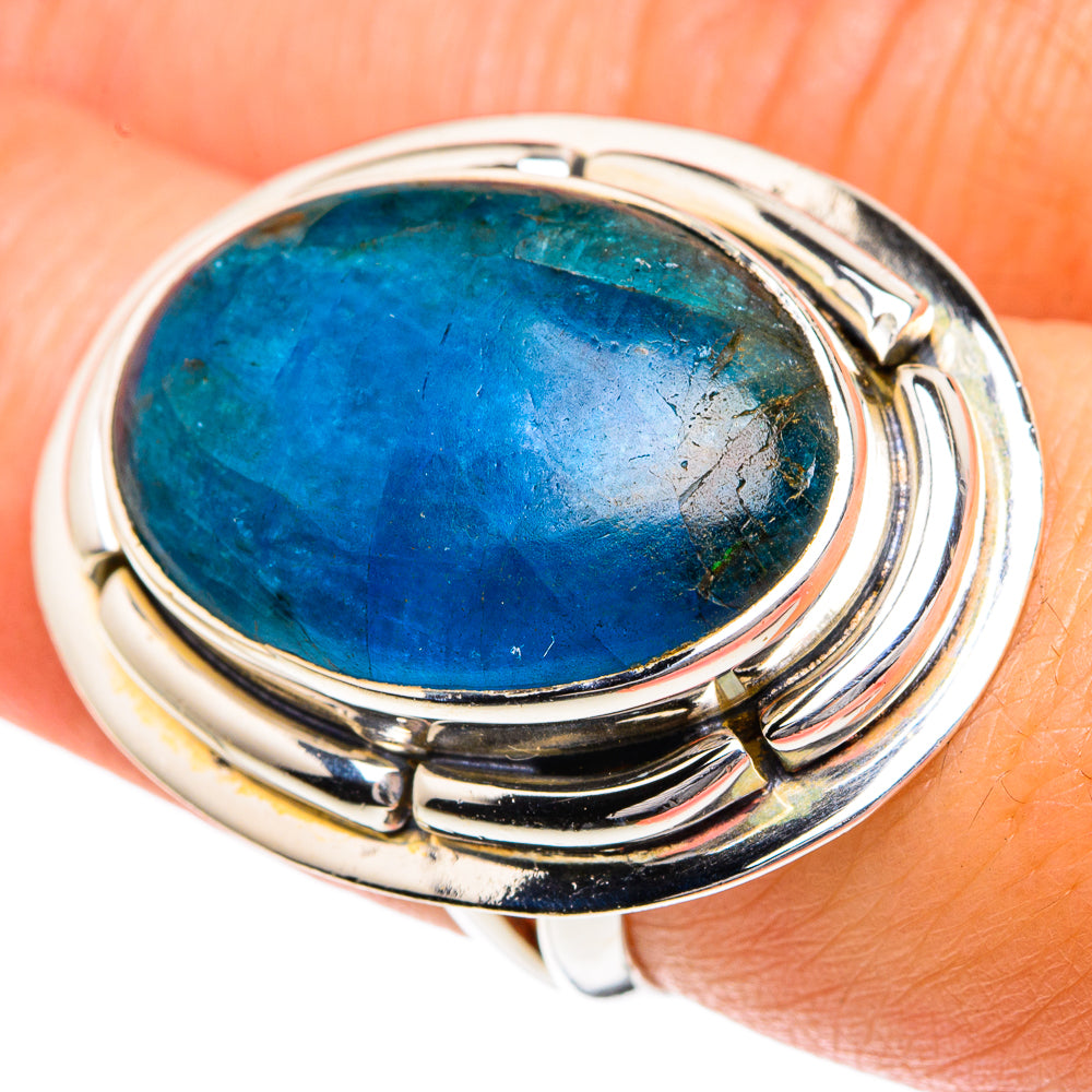 Chrysocolla Rings handcrafted by Ana Silver Co - RING82573