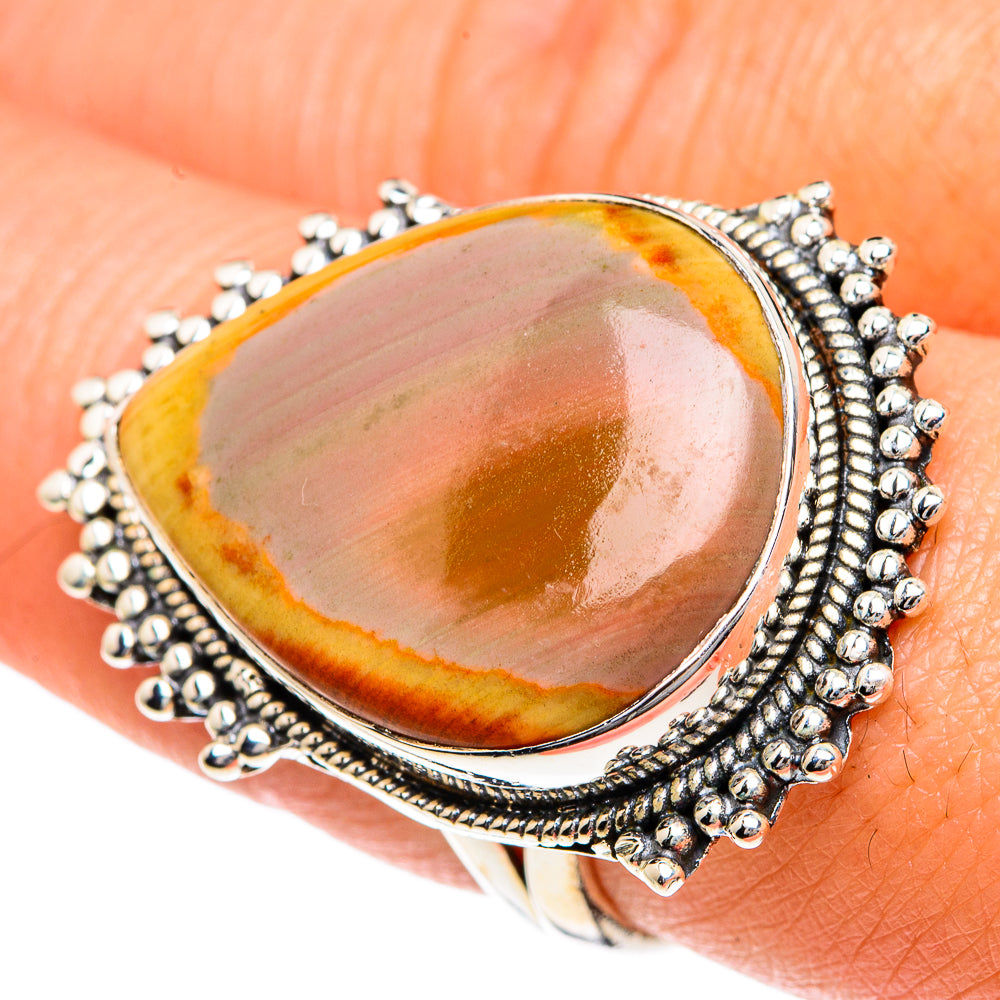 Imperial Jasper Rings handcrafted by Ana Silver Co - RING82582