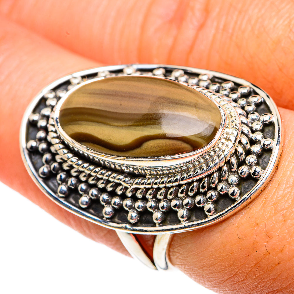 Willow Creek Jasper Rings handcrafted by Ana Silver Co - RING82587