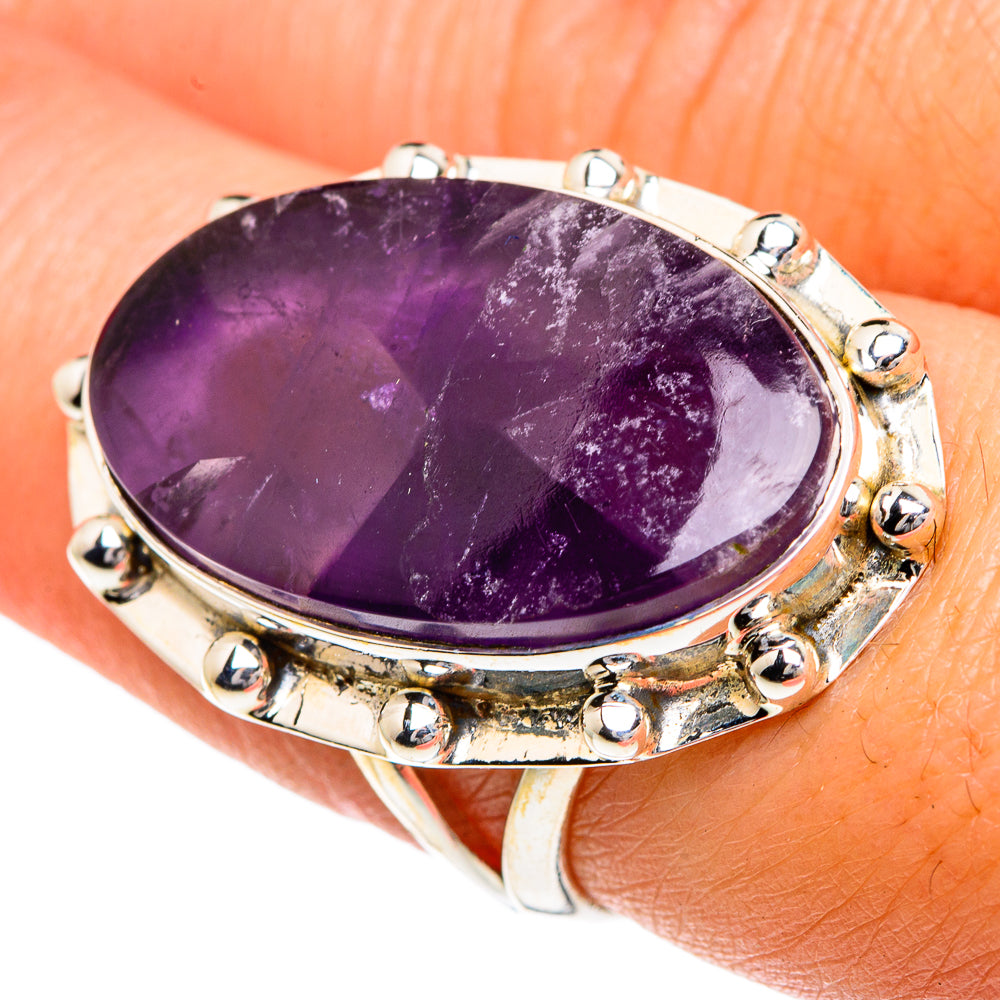 Amethyst Rings handcrafted by Ana Silver Co - RING82589