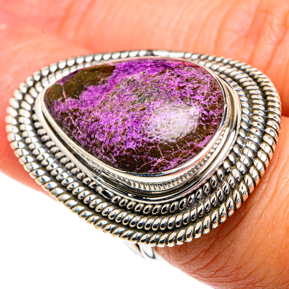 Stichtite Rings handcrafted by Ana Silver Co - RING82590