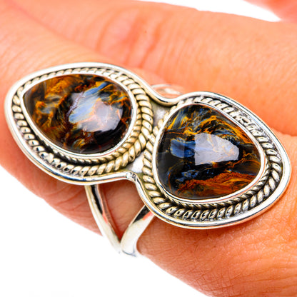 Pietersite Rings handcrafted by Ana Silver Co - RING82595