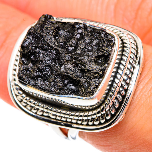 Tektite Rings handcrafted by Ana Silver Co - RING82596
