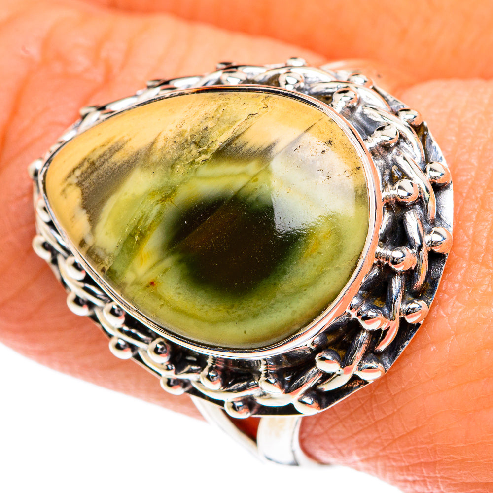 Willow Creek Jasper Rings handcrafted by Ana Silver Co - RING82615