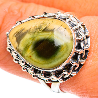 Willow Creek Jasper Rings handcrafted by Ana Silver Co - RING82615