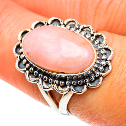 Scolecite Rings handcrafted by Ana Silver Co - RING82622