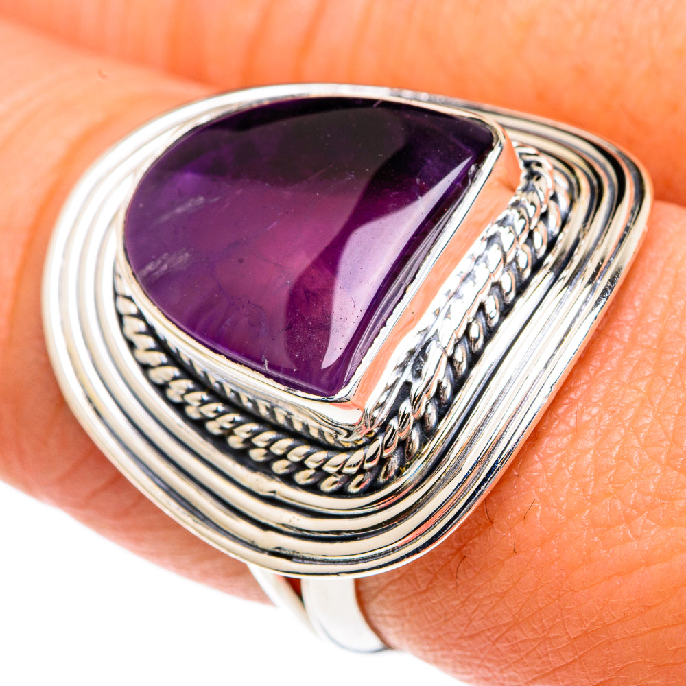 Amethyst Rings handcrafted by Ana Silver Co - RING82623