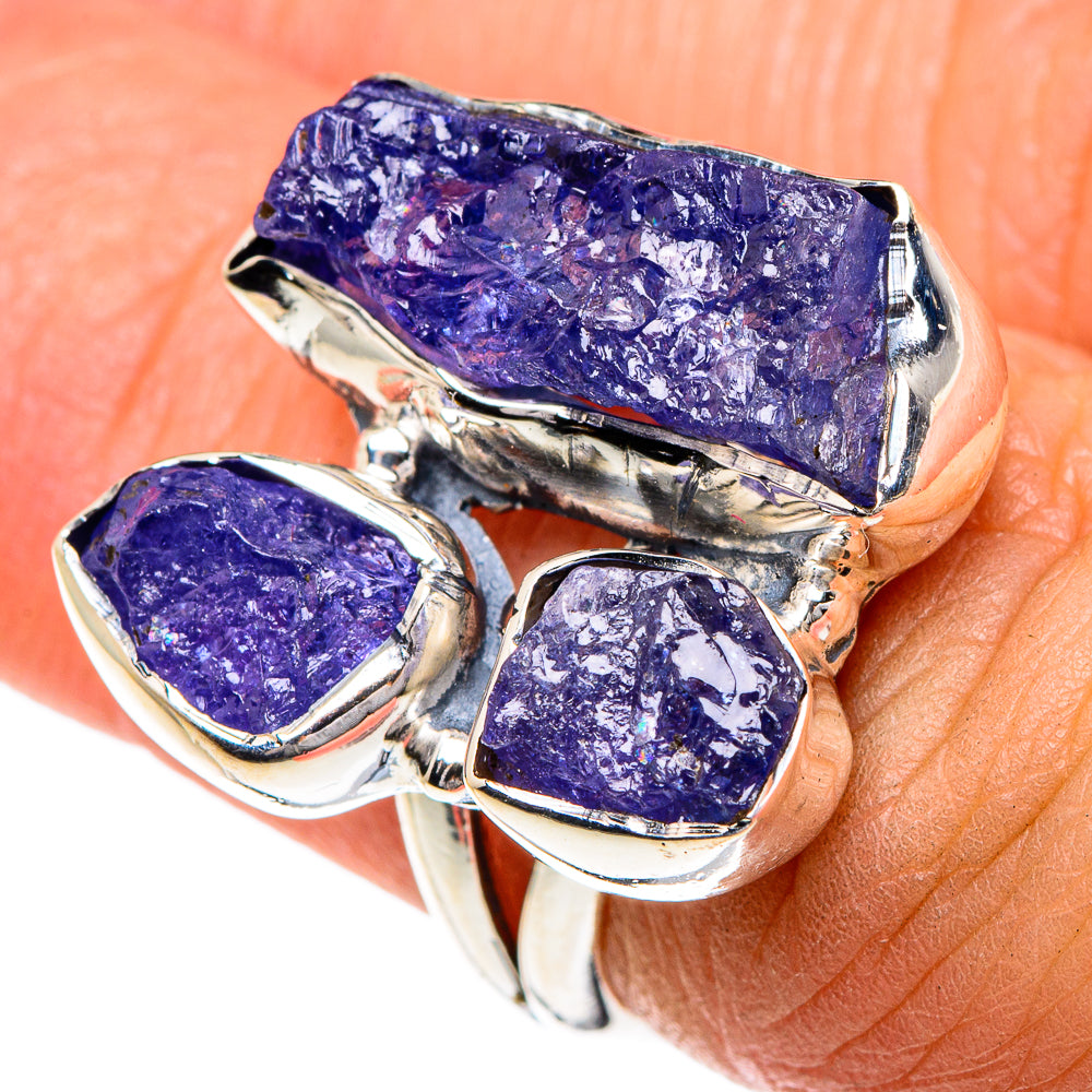 Tanzanite Rings handcrafted by Ana Silver Co - RING82624