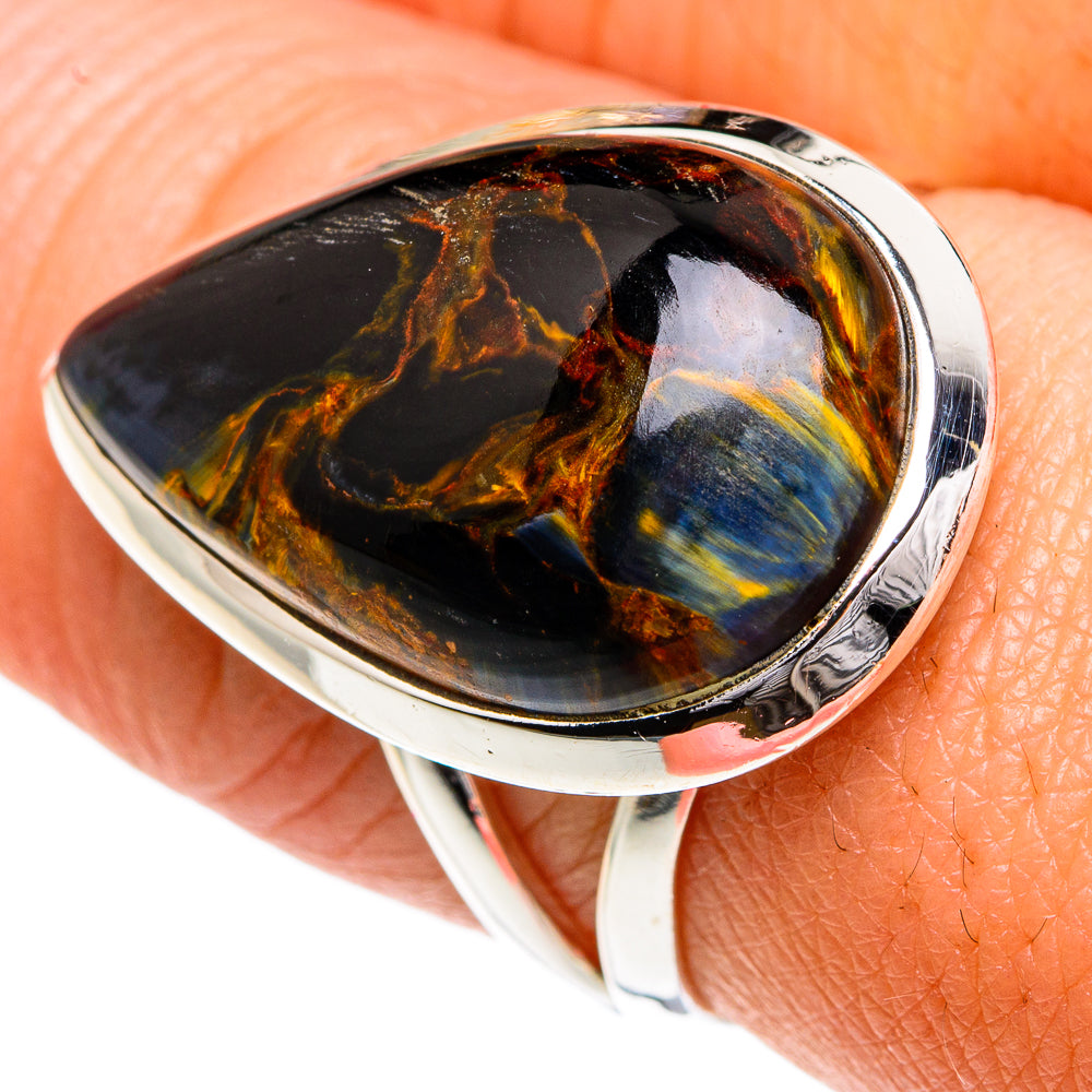 Pietersite Rings handcrafted by Ana Silver Co - RING82625