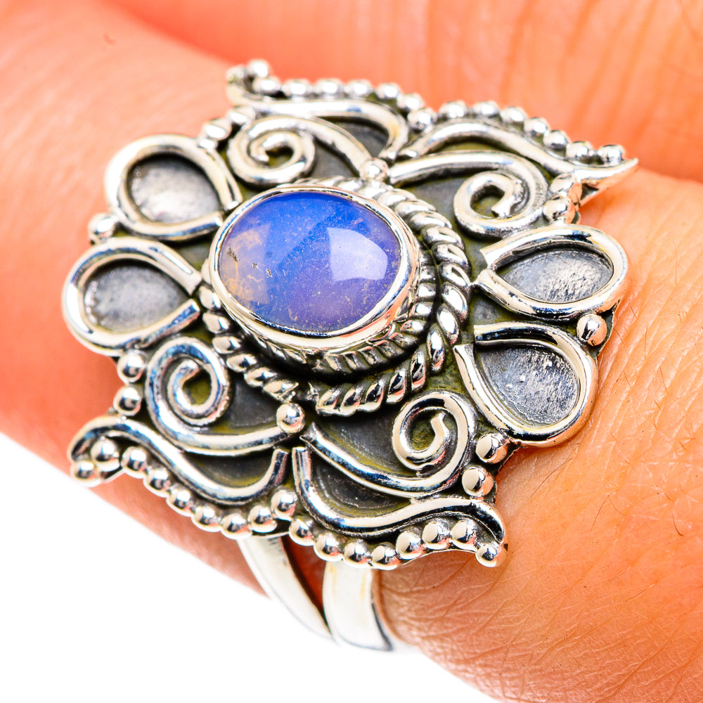 Ethiopian Opal Rings handcrafted by Ana Silver Co - RING82633