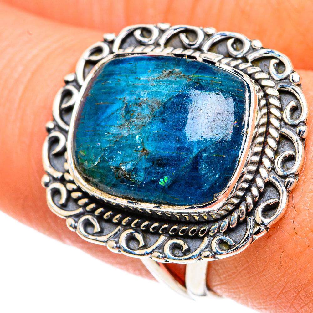 Apatite Rings handcrafted by Ana Silver Co - RING82637