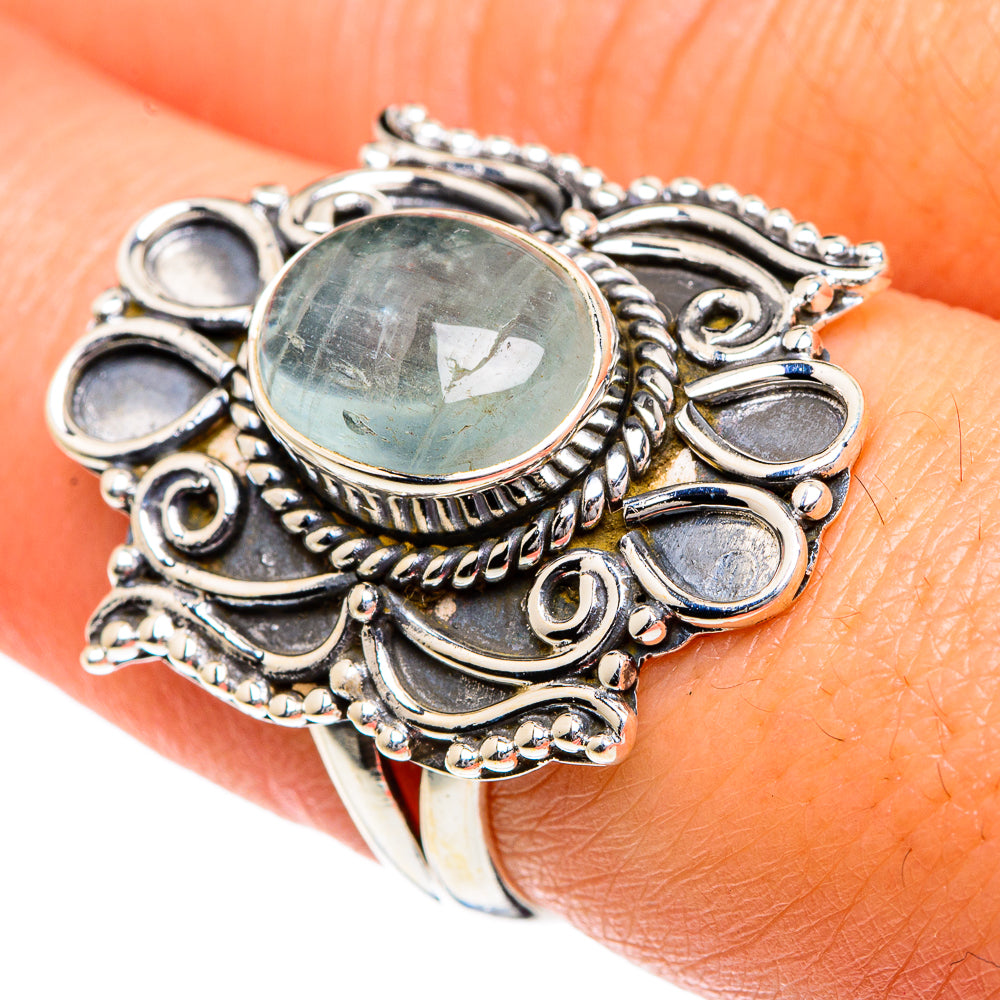 Aquamarine Rings handcrafted by Ana Silver Co - RING82644