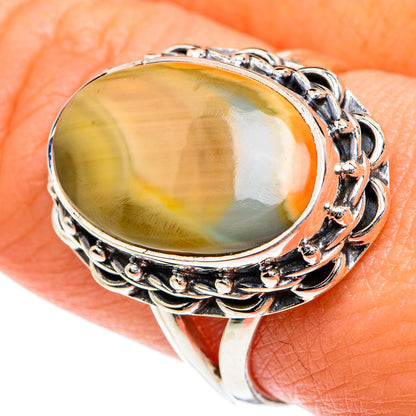 Willow Creek Jasper Rings handcrafted by Ana Silver Co - RING82649