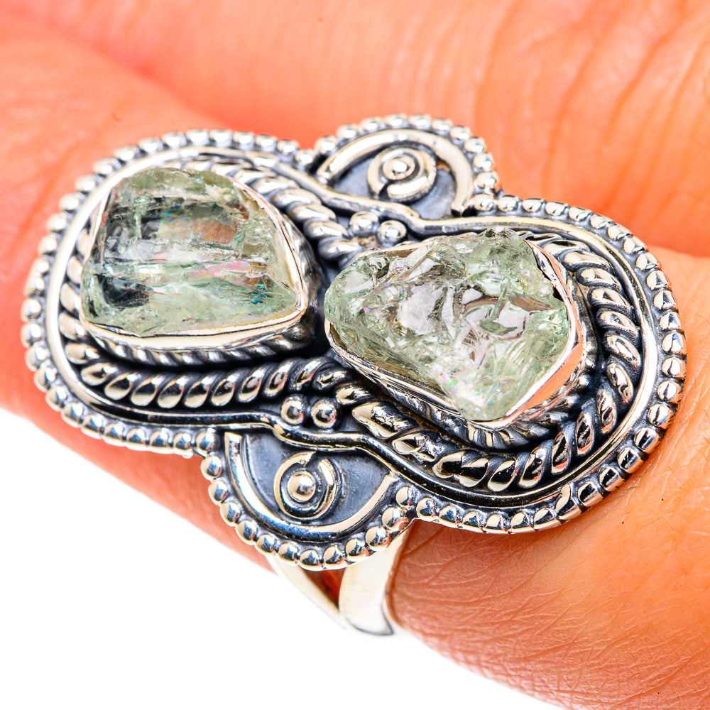 Aquamarine Rings handcrafted by Ana Silver Co - RING82669