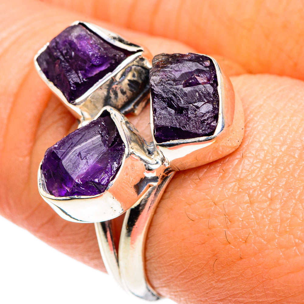 Amethyst Rings handcrafted by Ana Silver Co - RING82686