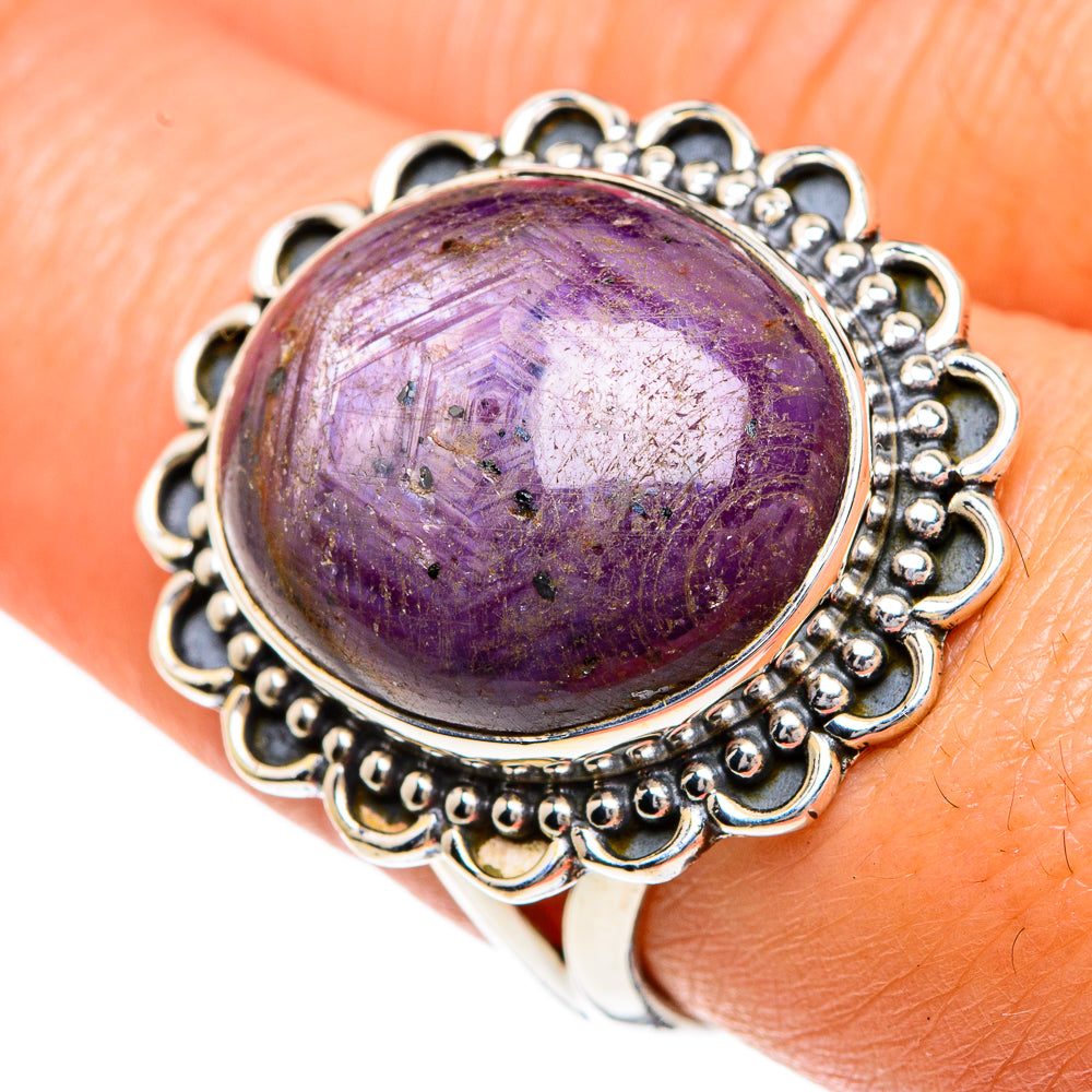 Star Ruby Rings handcrafted by Ana Silver Co - RING82687