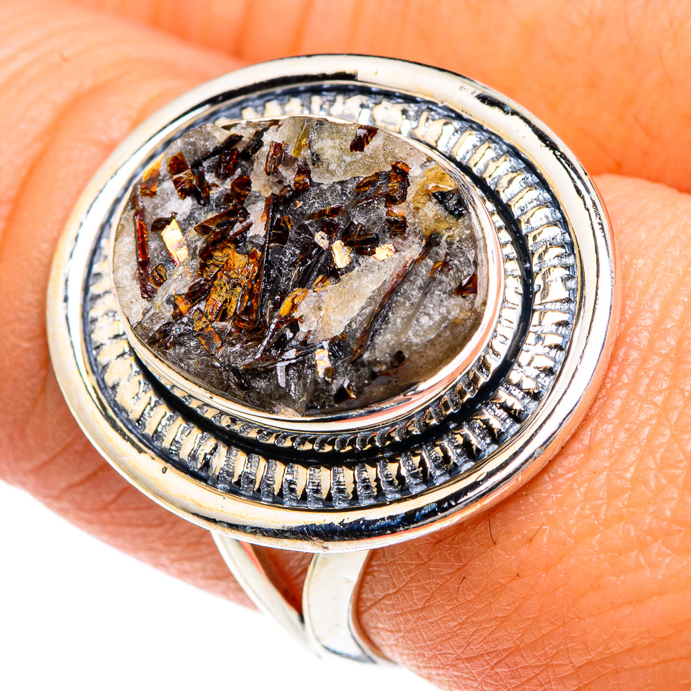 Astrophyllite Rings handcrafted by Ana Silver Co - RING82710