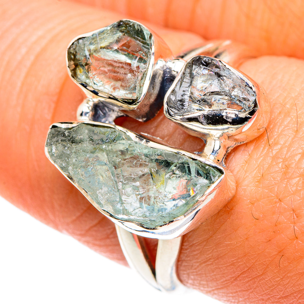 Aquamarine Rings handcrafted by Ana Silver Co - RING82731