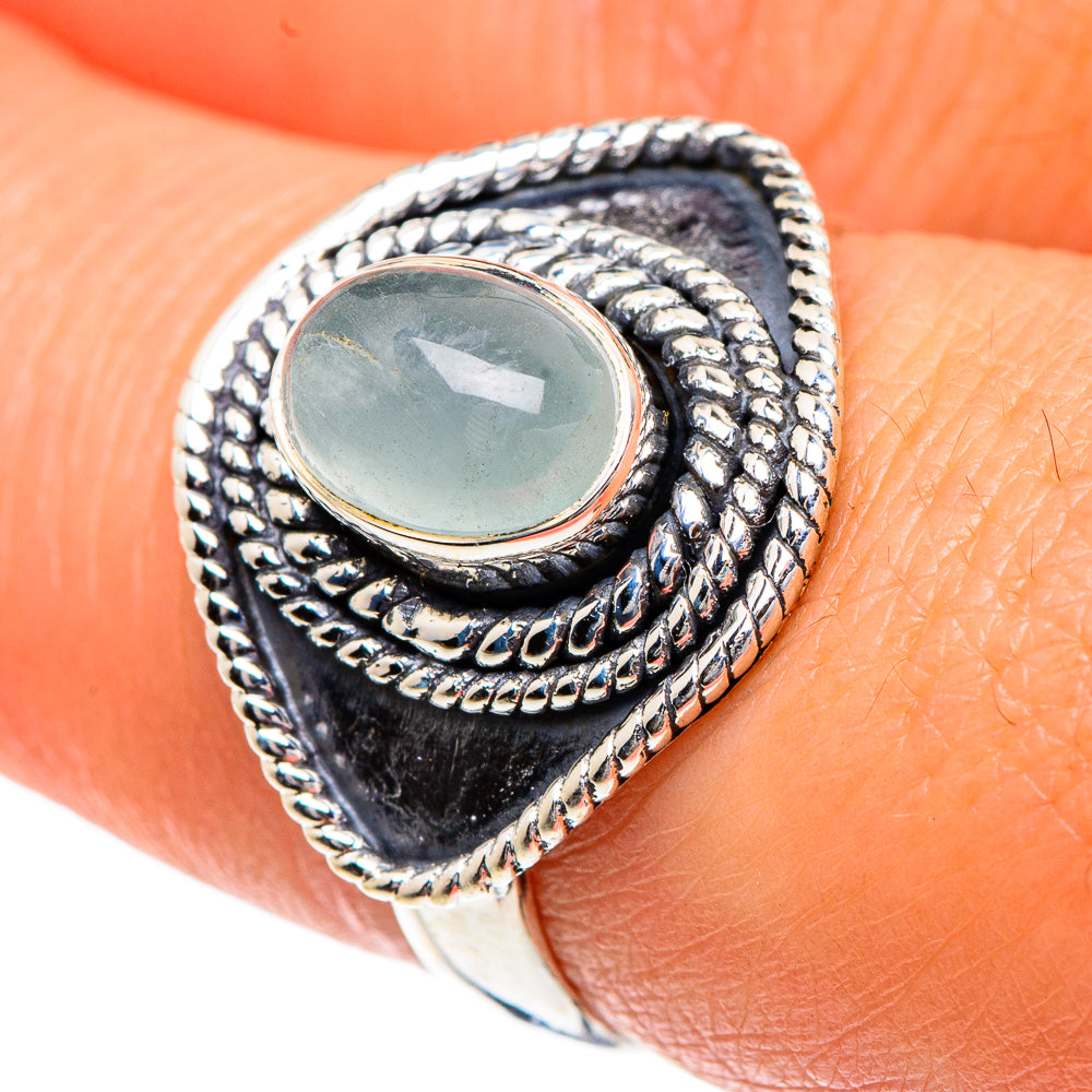 Aquamarine Rings handcrafted by Ana Silver Co - RING82733