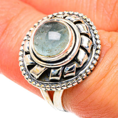 Aquamarine Rings handcrafted by Ana Silver Co - RING82734