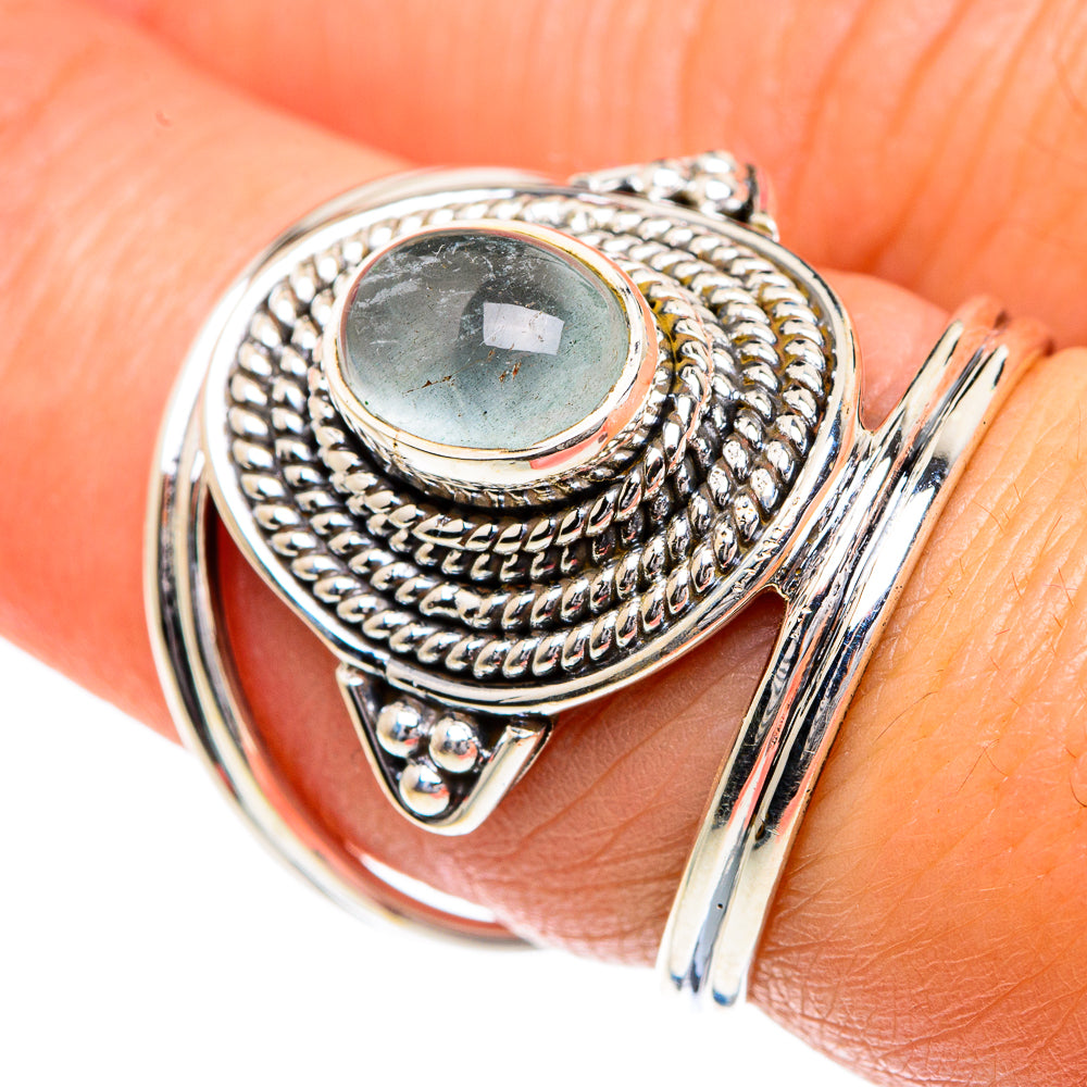 Aquamarine Rings handcrafted by Ana Silver Co - RING82736
