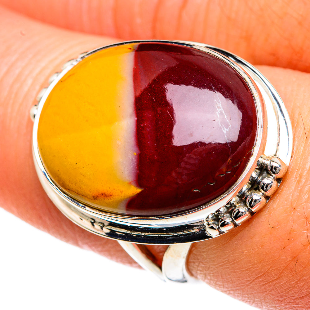 Mookaite Rings handcrafted by Ana Silver Co - RING82740