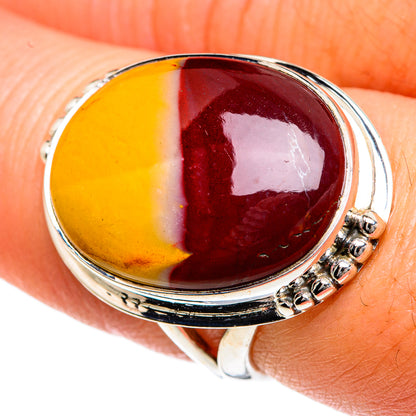 Mookaite Rings handcrafted by Ana Silver Co - RING82740