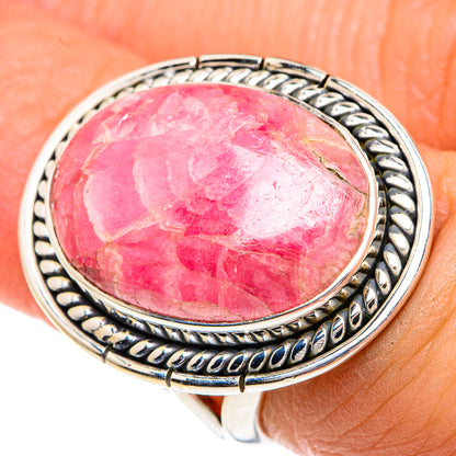 Rhodochrosite Rings handcrafted by Ana Silver Co - RING82744