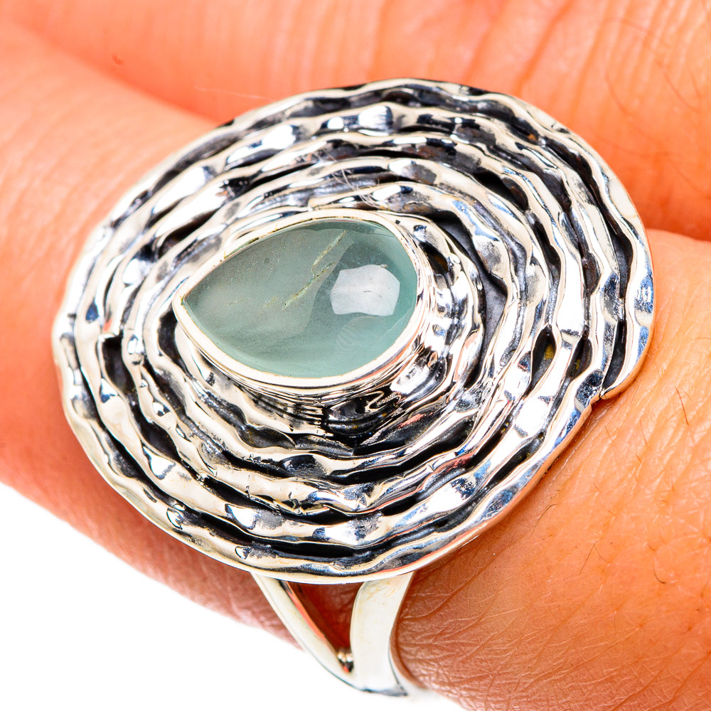 Aquamarine Rings handcrafted by Ana Silver Co - RING82763