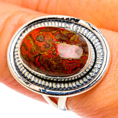 Moroccan Agate Rings handcrafted by Ana Silver Co - RING82765