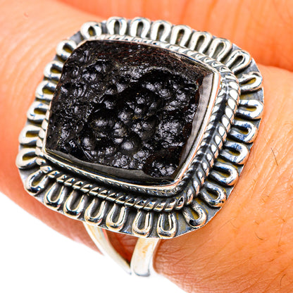 Tektite Rings handcrafted by Ana Silver Co - RING82773