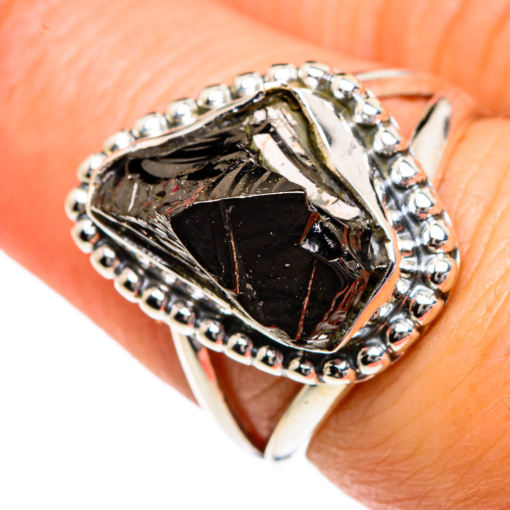 Shungite Rings handcrafted by Ana Silver Co - RING82774