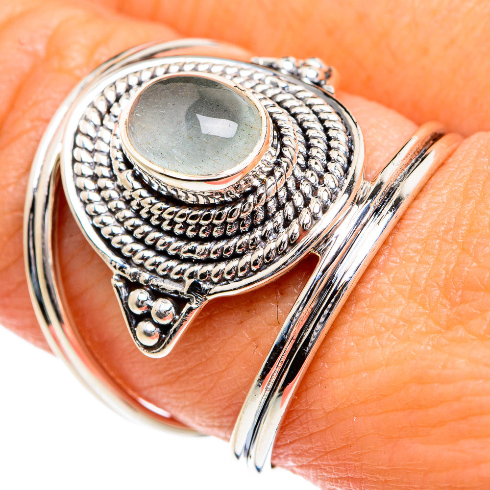 Aquamarine Rings handcrafted by Ana Silver Co - RING82785
