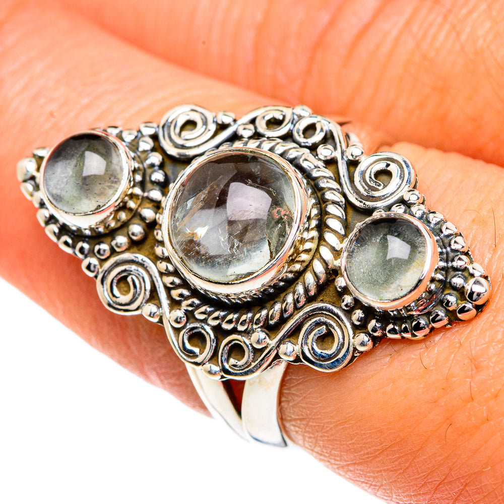 Aquamarine Rings handcrafted by Ana Silver Co - RING82786