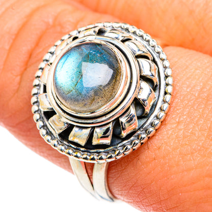 Labradorite Rings handcrafted by Ana Silver Co - RING82787