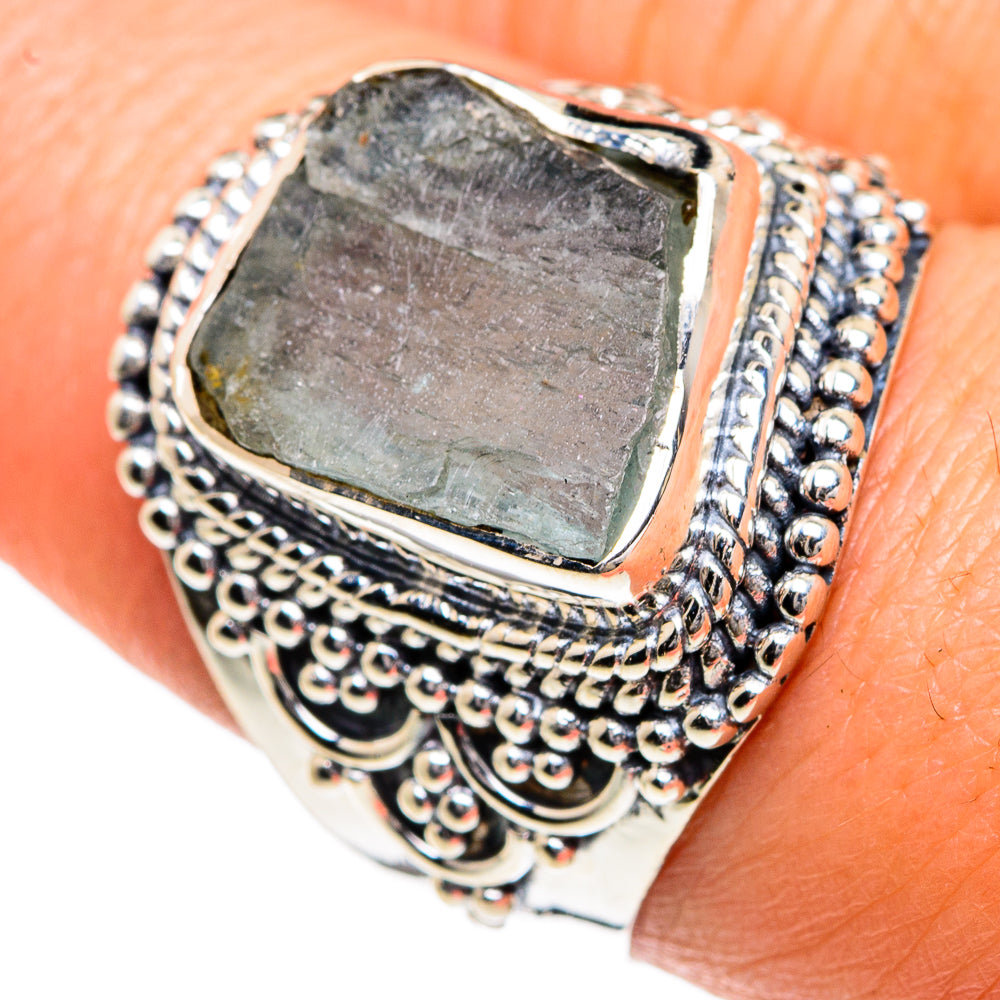 Aquamarine Rings handcrafted by Ana Silver Co - RING82793