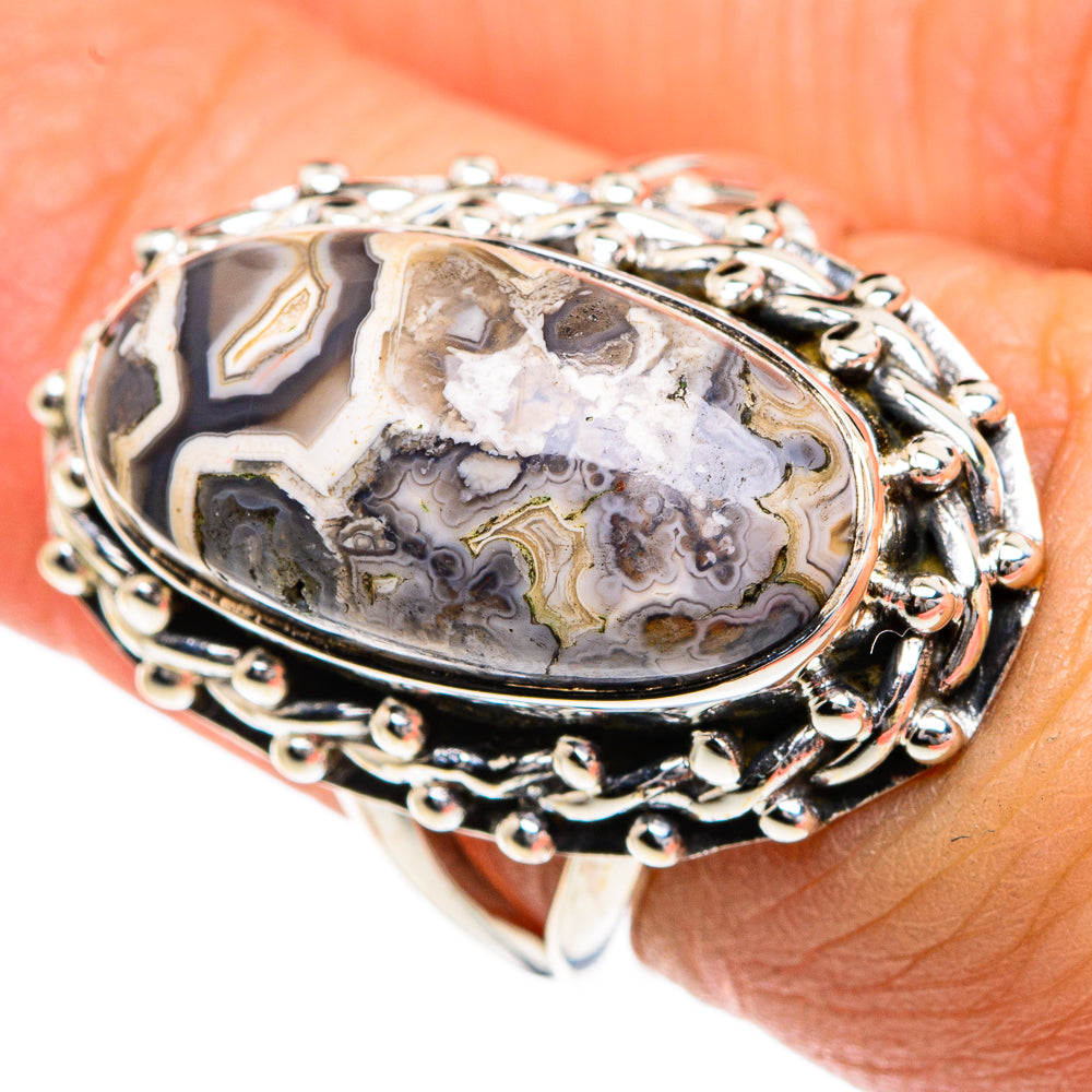 Ocean Jasper Rings handcrafted by Ana Silver Co - RING82802