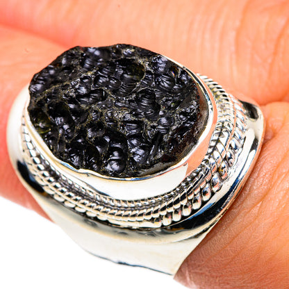 Tektite Rings handcrafted by Ana Silver Co - RING82807