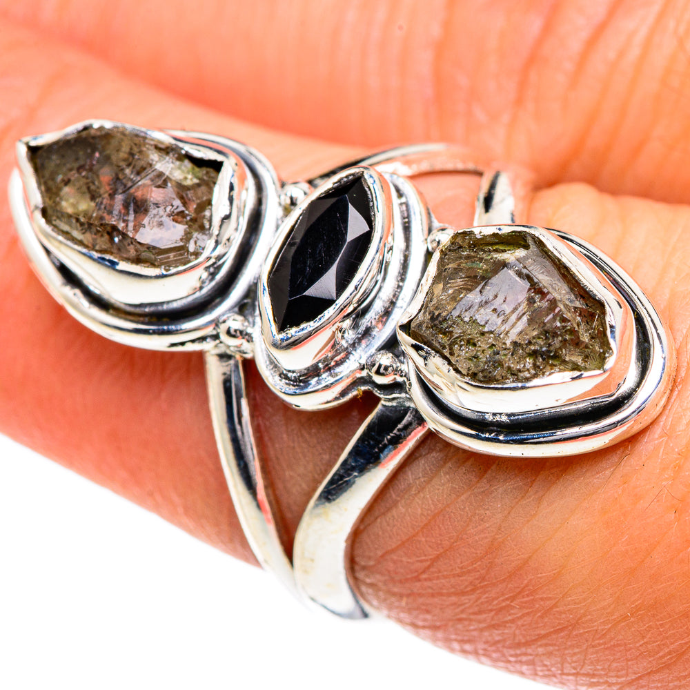 Herkimer Diamond Rings handcrafted by Ana Silver Co - RING82808
